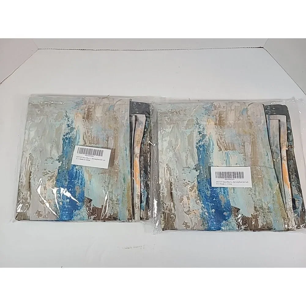 ADJUVANT Abstract Pillow Covers 18x18 Set‎ Of Two